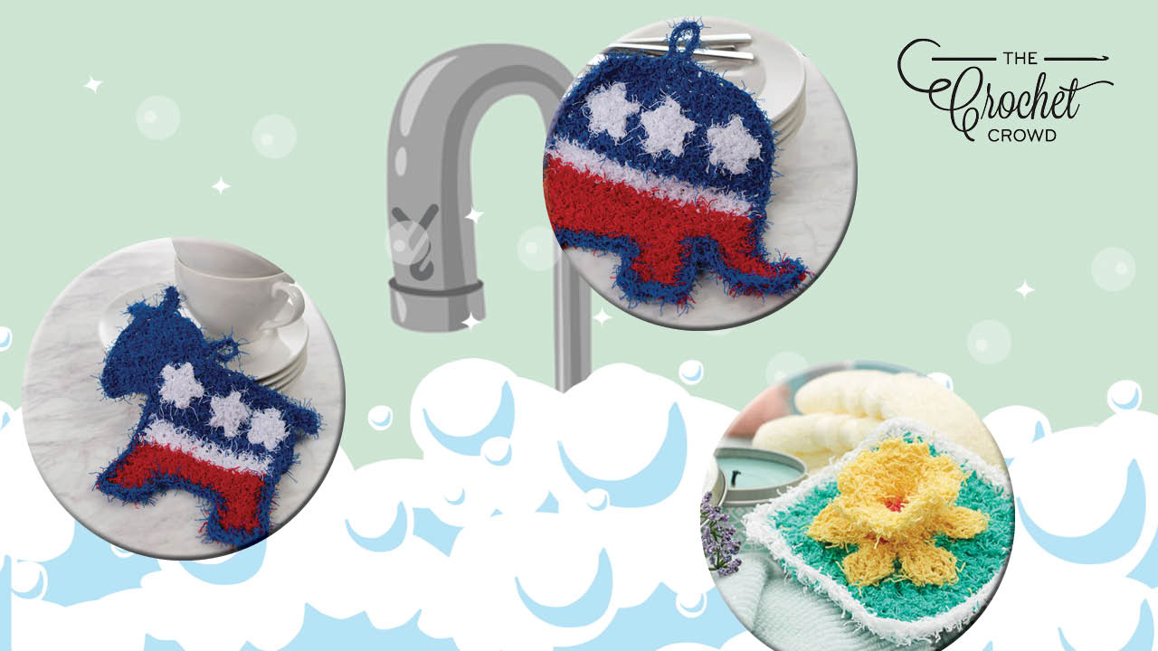 24 Crochet Dishcloths Page 7