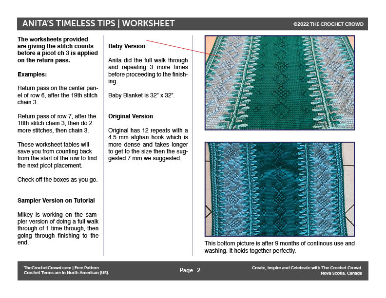 Anita's Timeless Tips Page 2