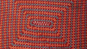 Crochet Chunky Rectangle Granny Blanket
