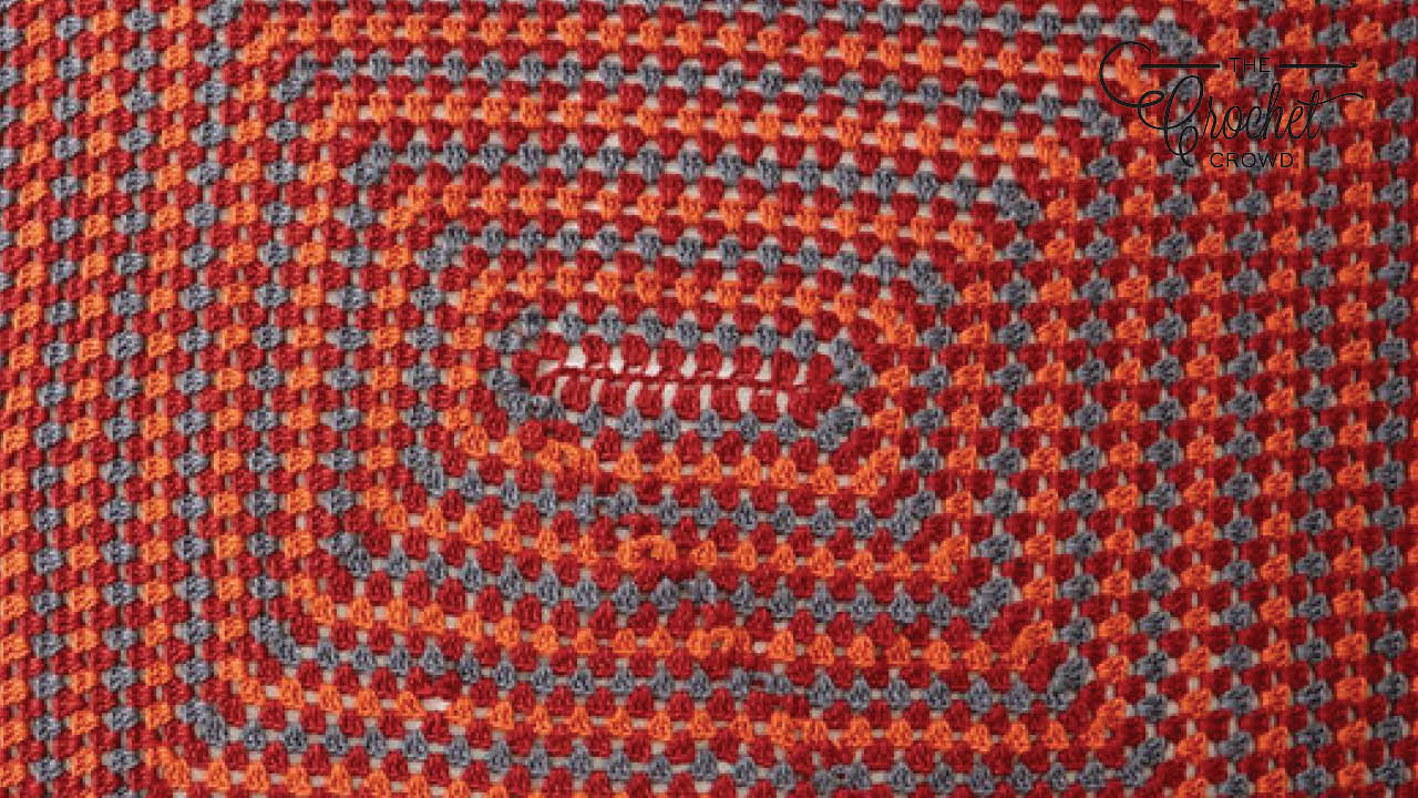 Crochet Chunky Rectangle Granny Blanket