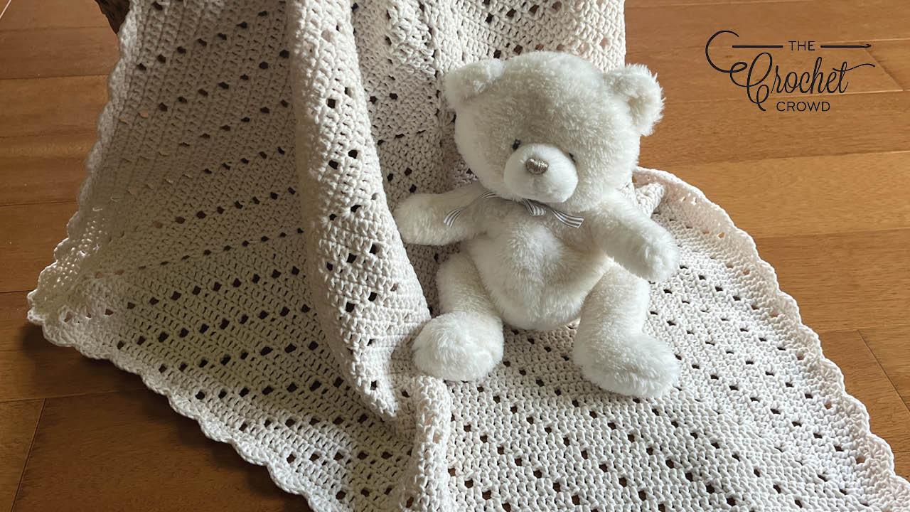 Crochet Lucky 7 Baby Blanket