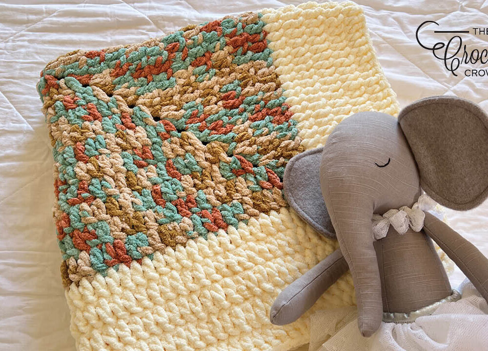 Crochet Baby Cuddles'n Clouds Blanket