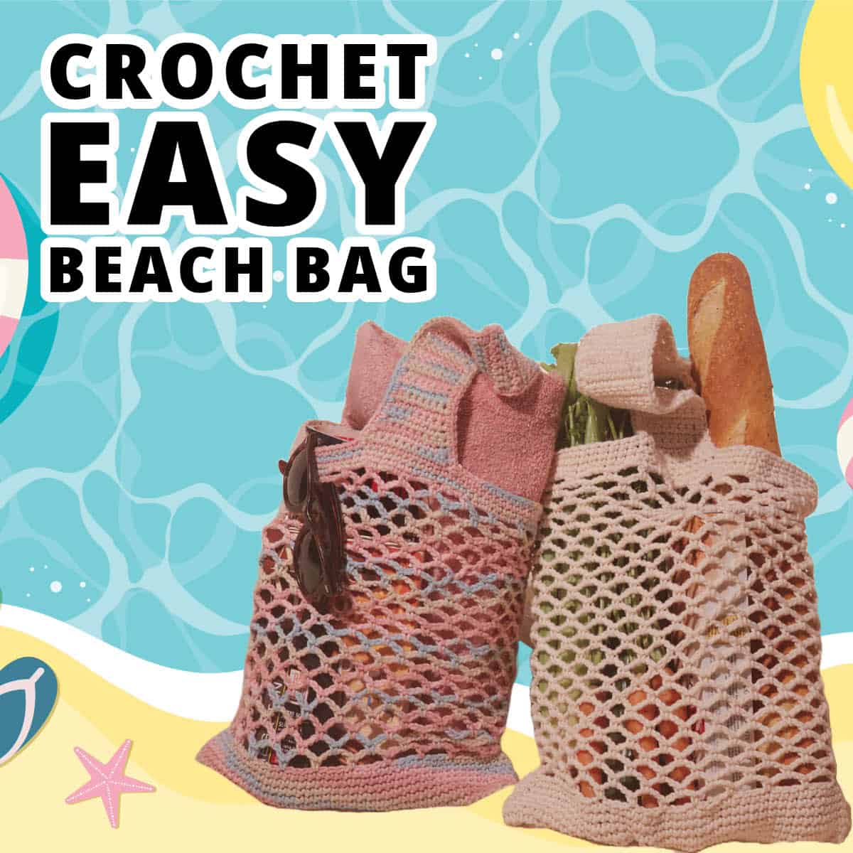 Crochet Easy Beach Bag Pattern