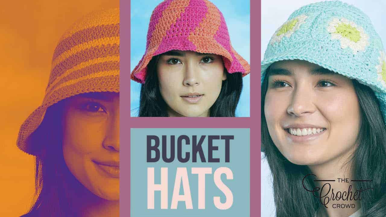 Bucket Hat Trio Crochet