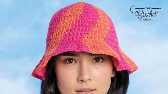 Crochet Swirl Hat Bucket Hat
