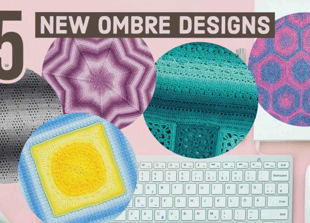 Ombre Afghan Crochet Patterns