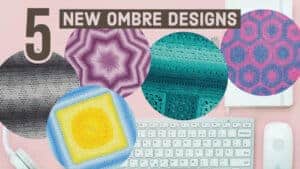 Ombre Afghan Crochet Patterns