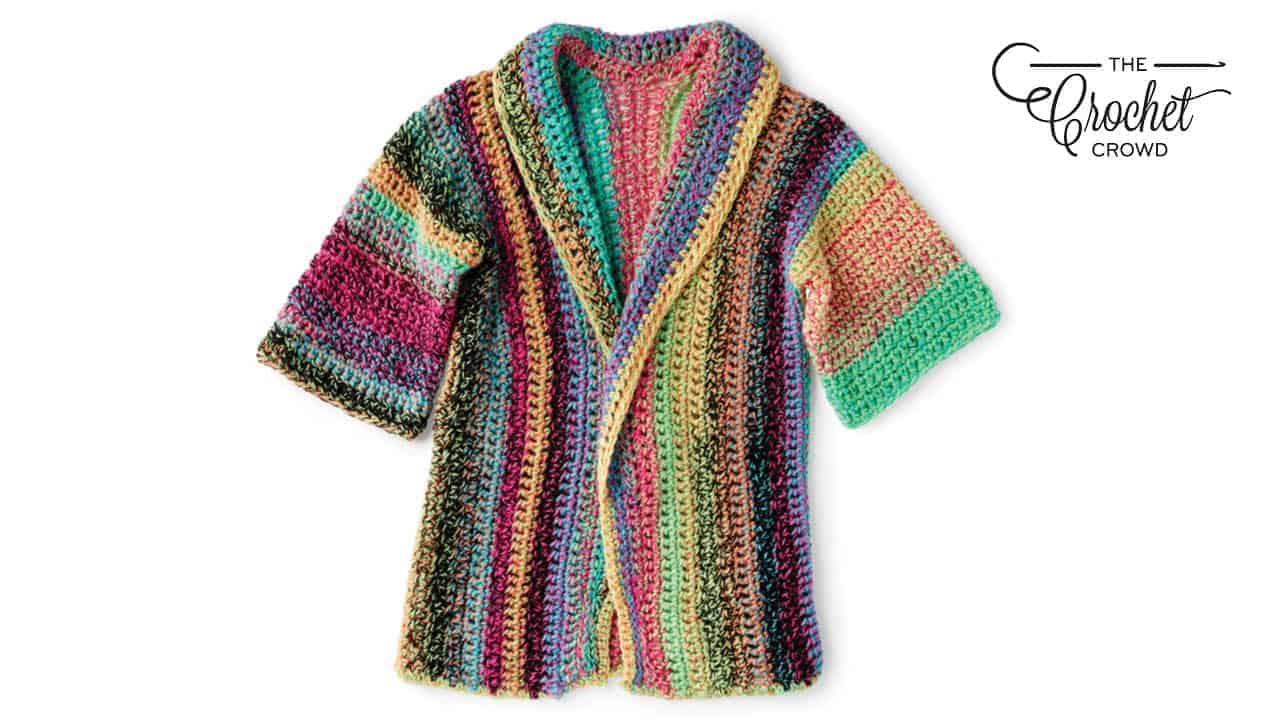 Crochet Easy to Wear Cardigan Pattern