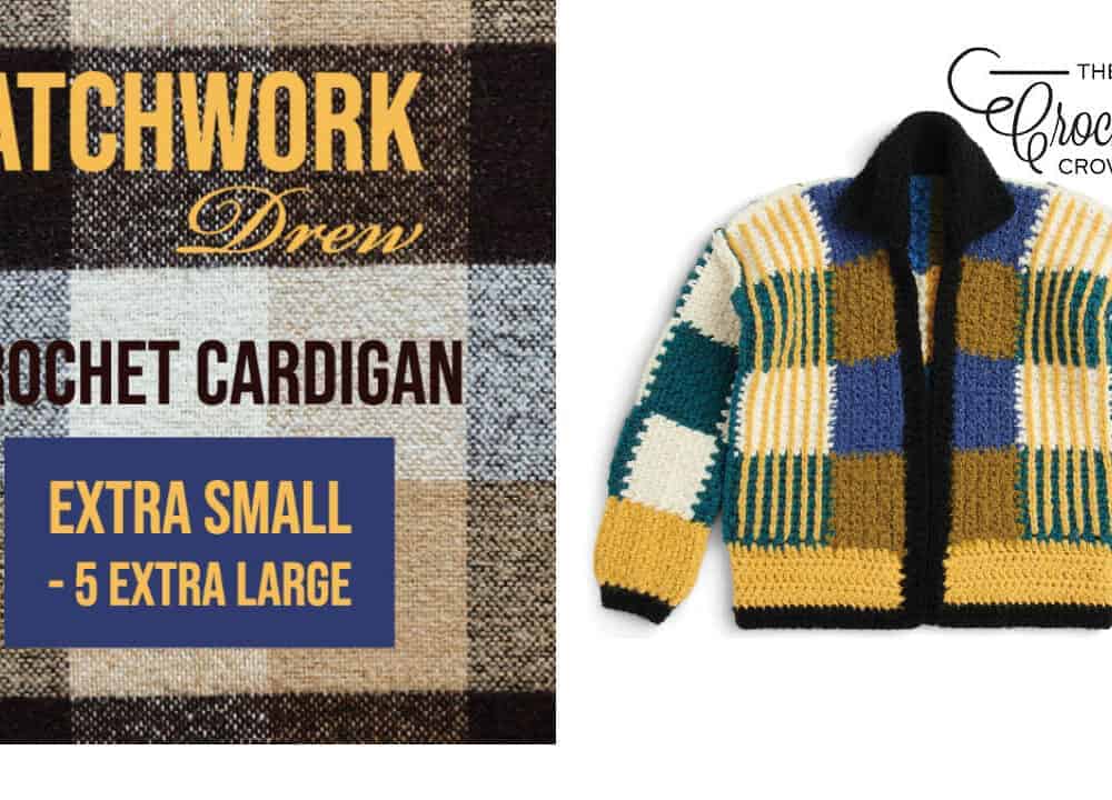 Crochet Patchwork Drew Cardigan