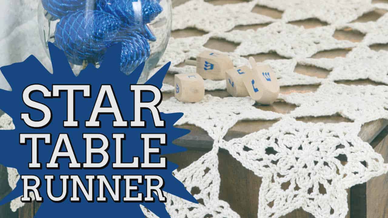 Page 1 of 4: Crochet Star Table Runner