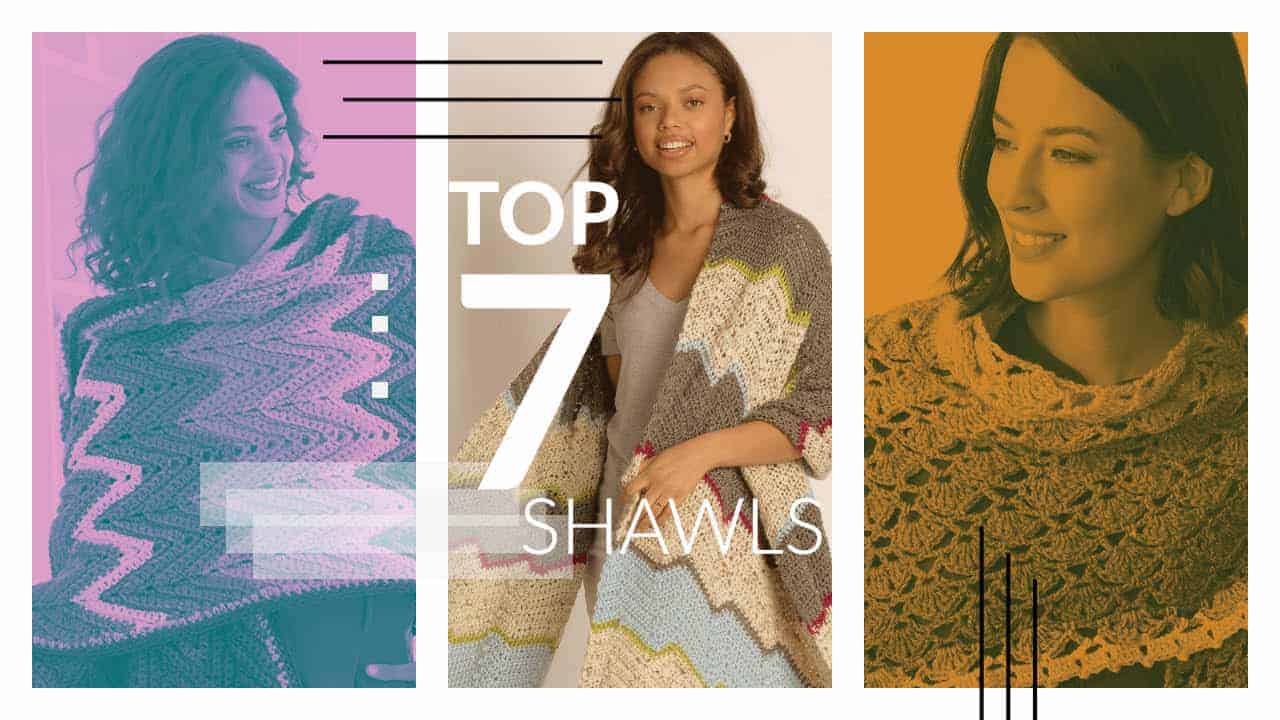 Top 7 Crochet Shawls 2022