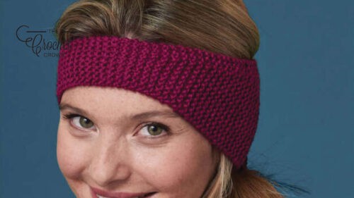 How to Crochet a Contoured Ball Cap Ear Warmer