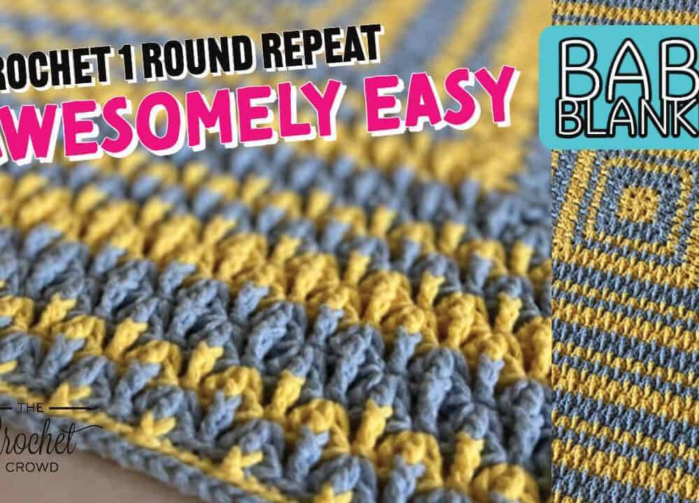 Crochet 1 Round Repeat Awesomely Easy