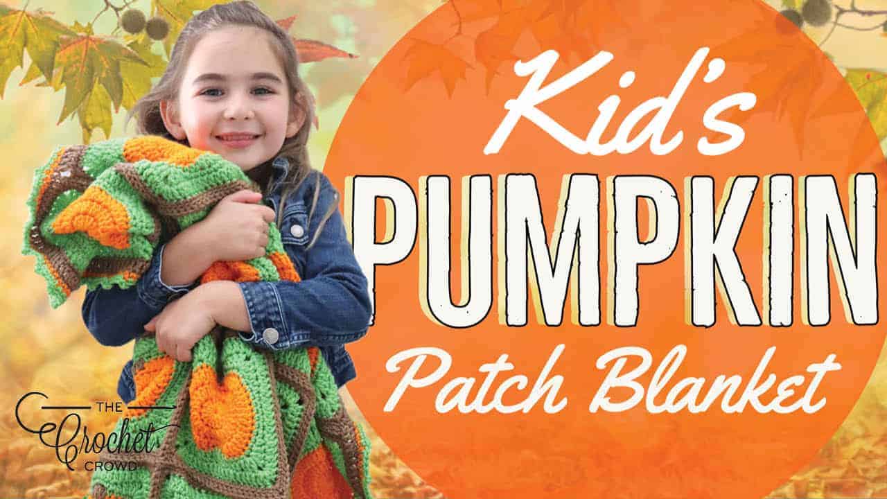 Kid's Pumpkin Patch Blanket