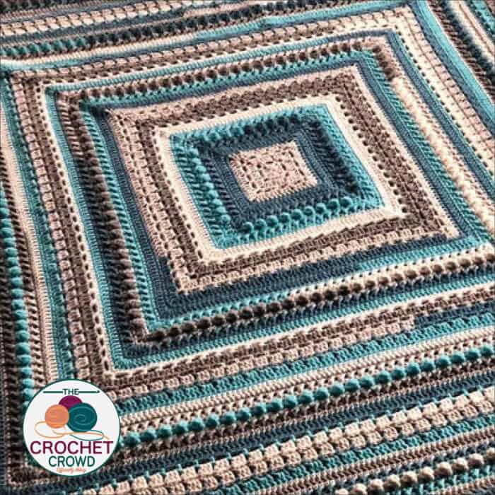 Free Bernat Crochet Block Party Blanket Pattern