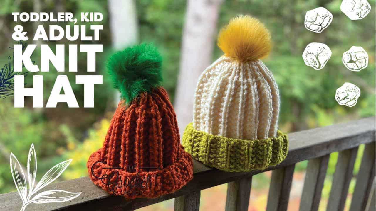 Mikey's First Knit Hats
