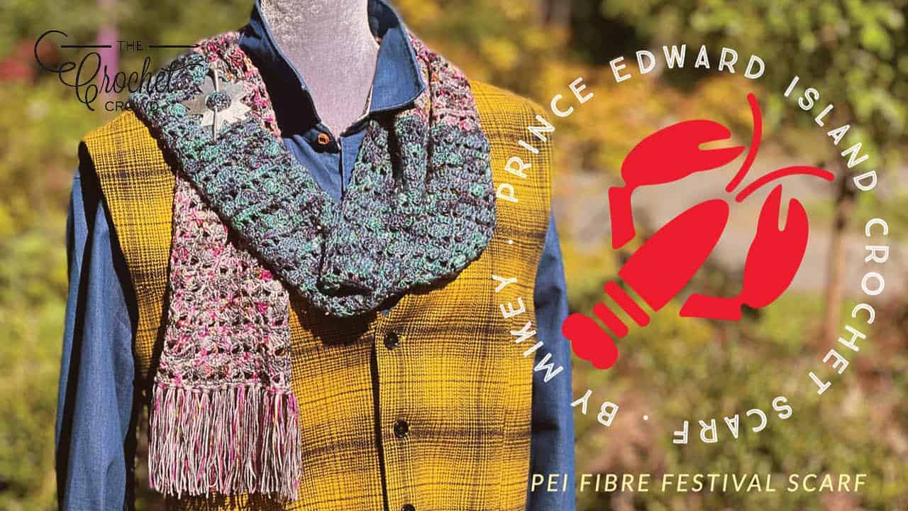 Prince Edward Island Crochet Scarf