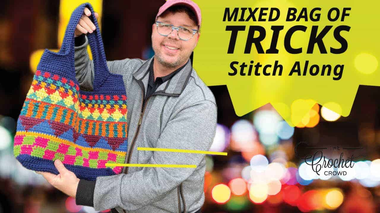 7 Day Colorful Crochet Bag Self Challenge