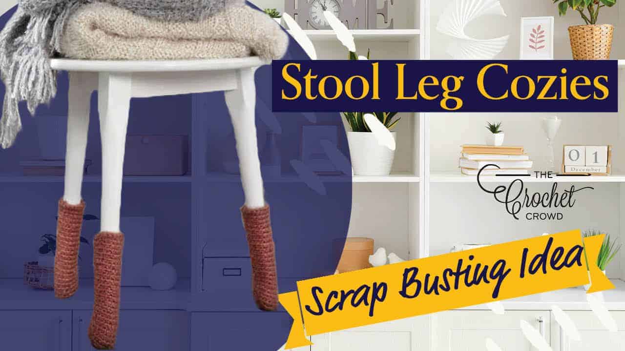 Stash Buster Stool Leg Cozy + Tutorial