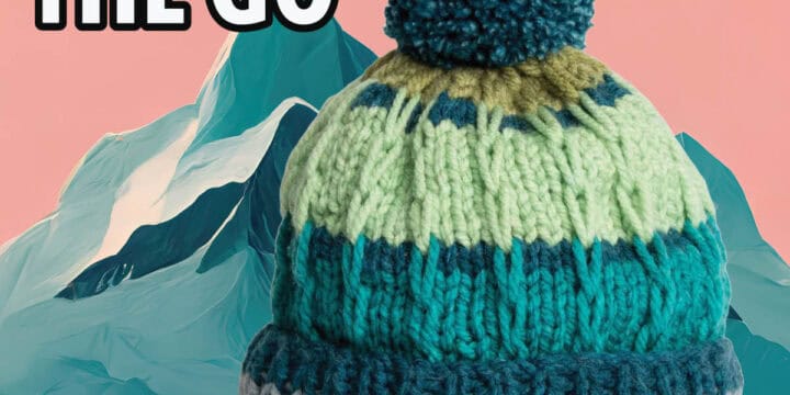 Easy Knit Hat - On The GO Pattern