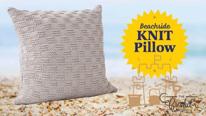 Knit Beachside Pillow