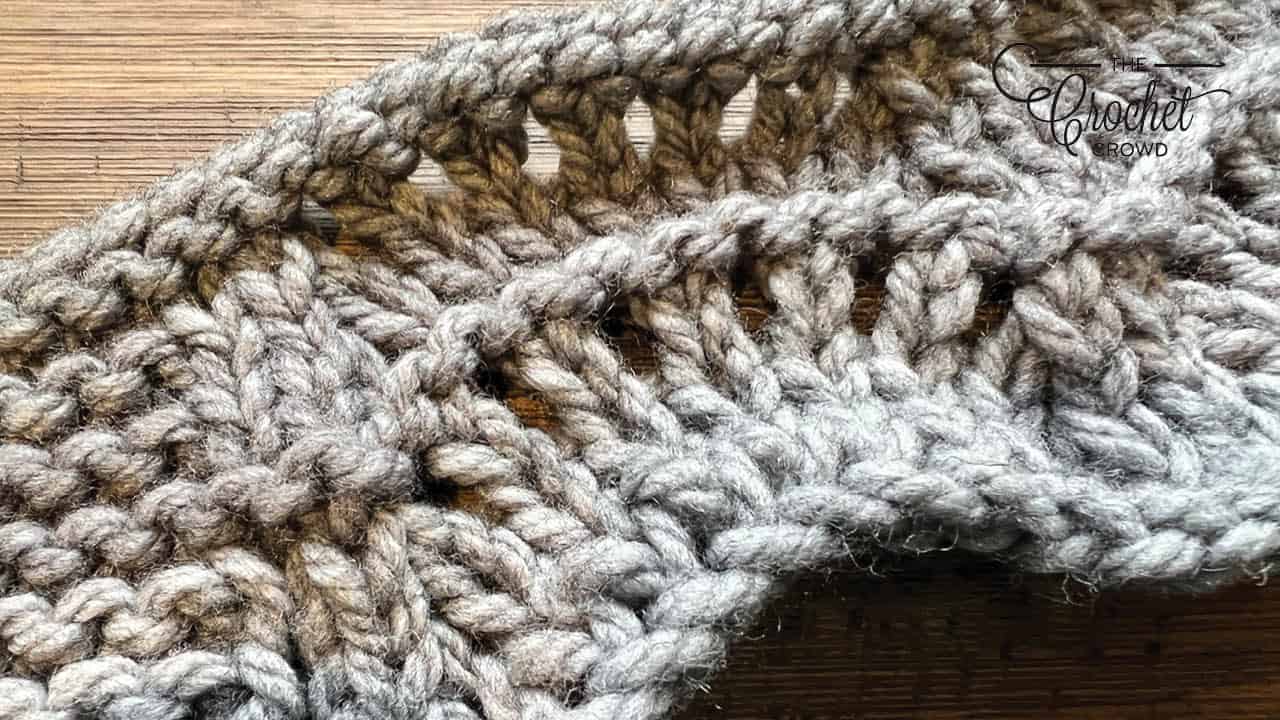 Feather Wave Cowl Yarn Kit, Hand Knit