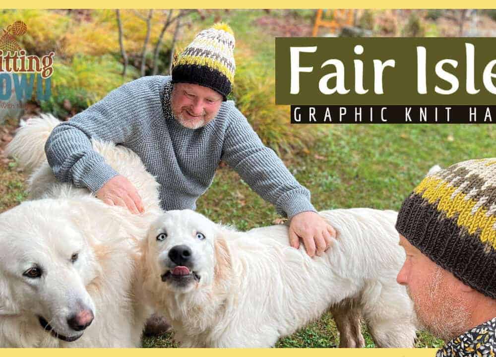 Fair Isle Graphic Knit Hat