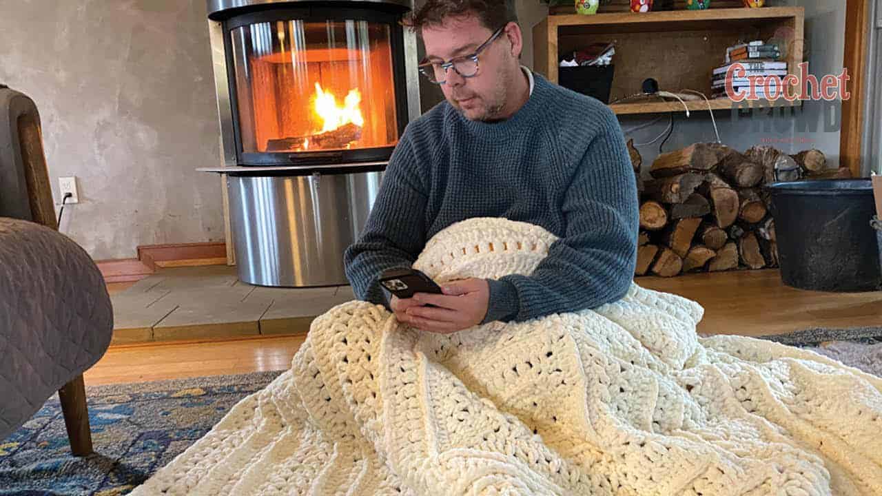 Study of Snow Crochet Blanket + Tutorial