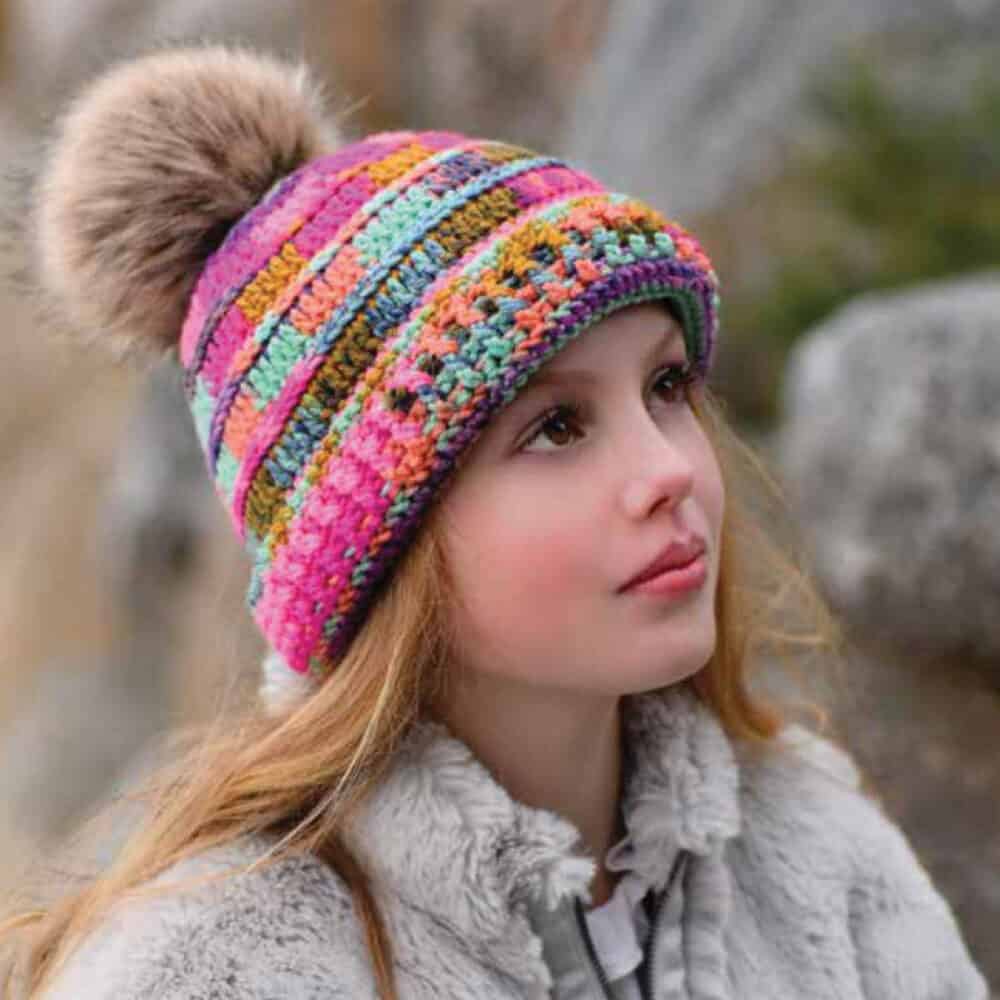 Crochet Cove Cold Hat for Kids Pattern
