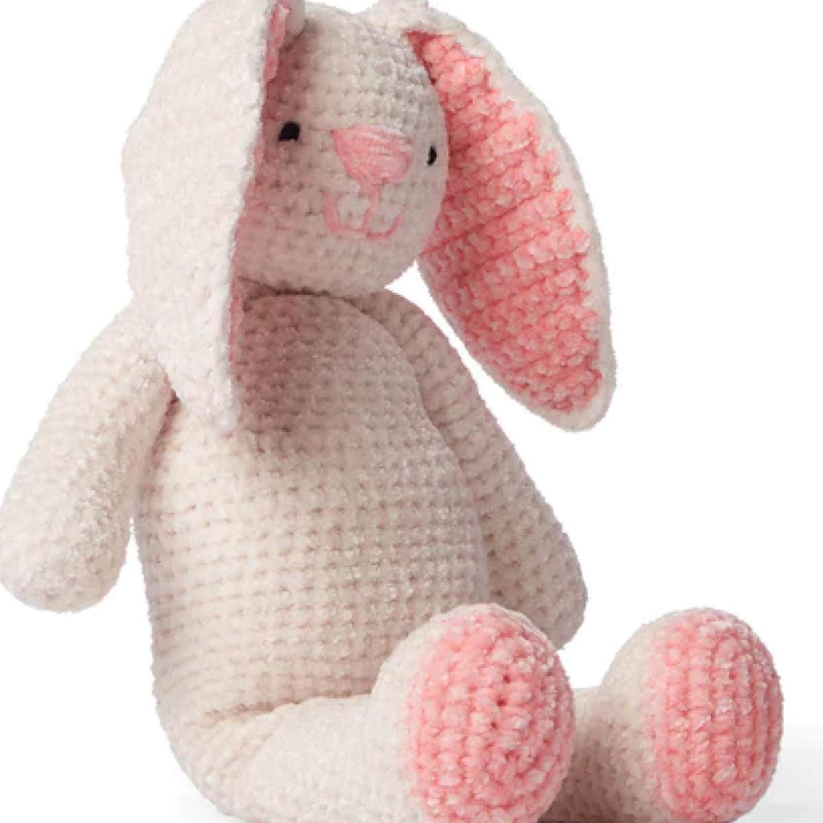 Crochet Velvet Bunny Stuffie Pattern