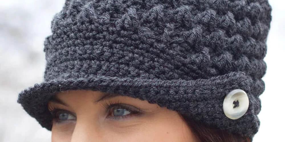Crochet Woman's Peak Hat Pattern