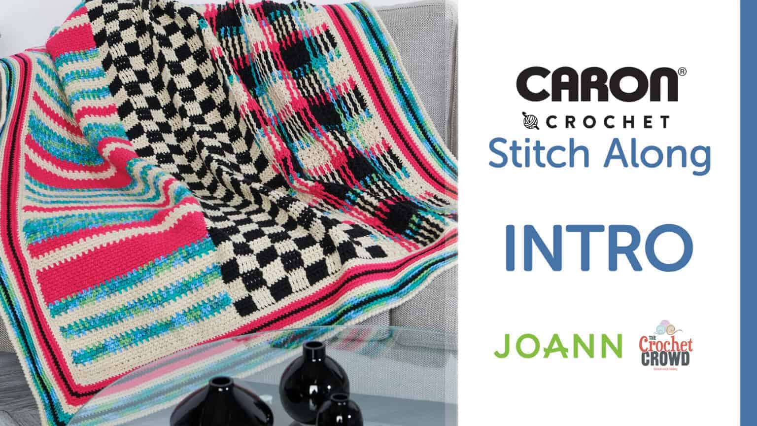 Spring Stitch Along with Caron One Pound and JOANN