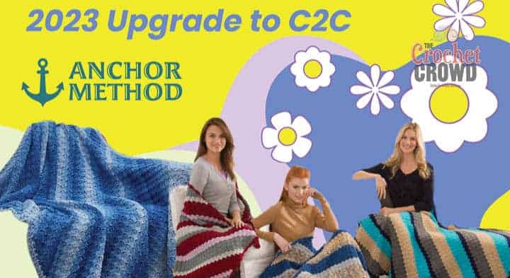 NEW METHOD: Corner to Crochet C2C Crochet Projects