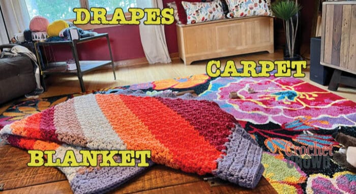 Blanket Carpet and Drapes Blanket