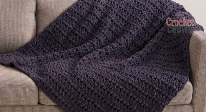 Crochet Bead Stitch Blanket
