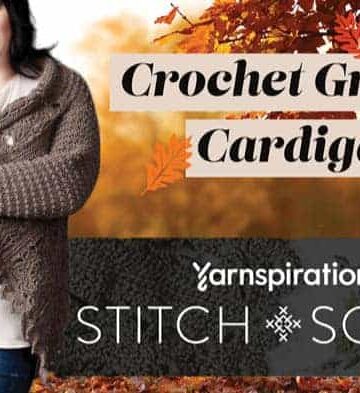 Crochet Granny Cardigan Patons Version