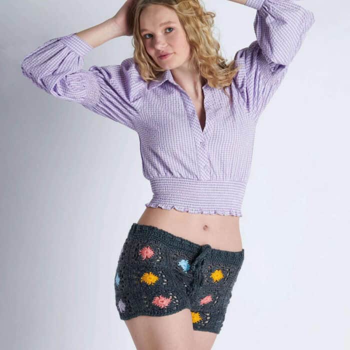 Crochet Lacey Shorts Pattern