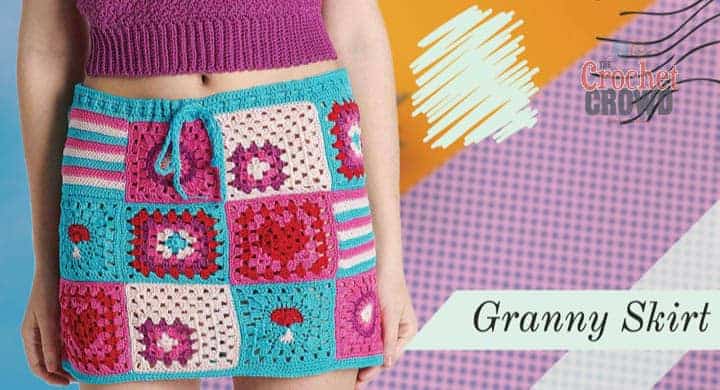 Crochet Regent Park Granny Skirt