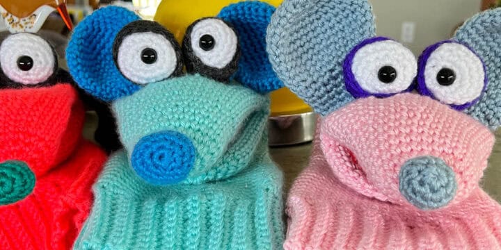 Crochet Mikey Mouse Puppet Pattern
