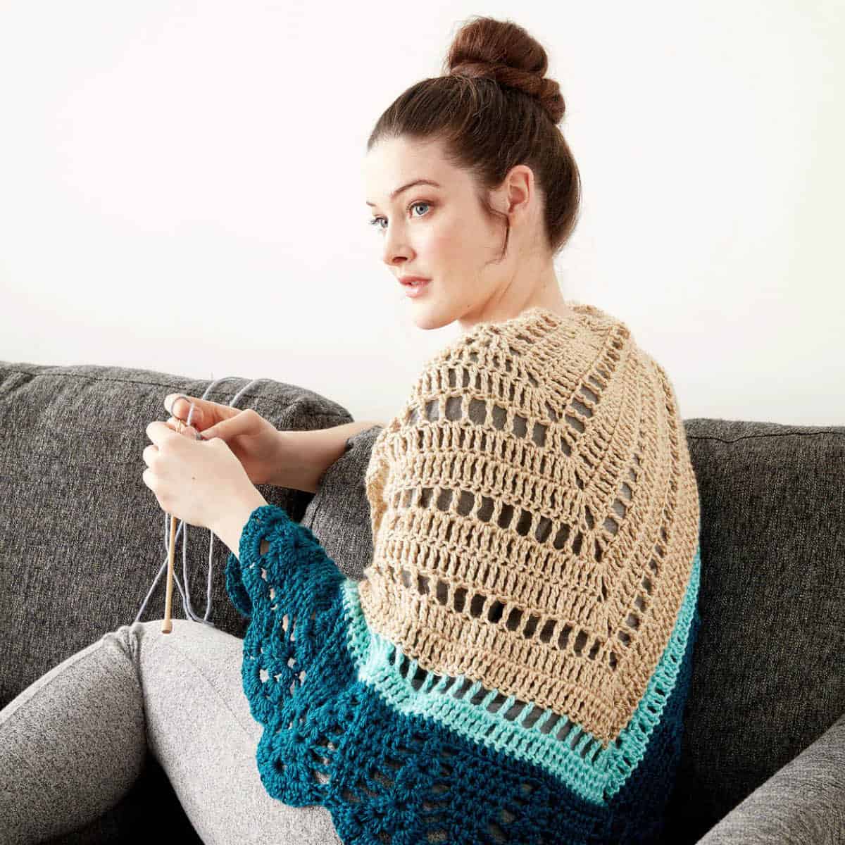 Crochet Comfort Shawl Pattern