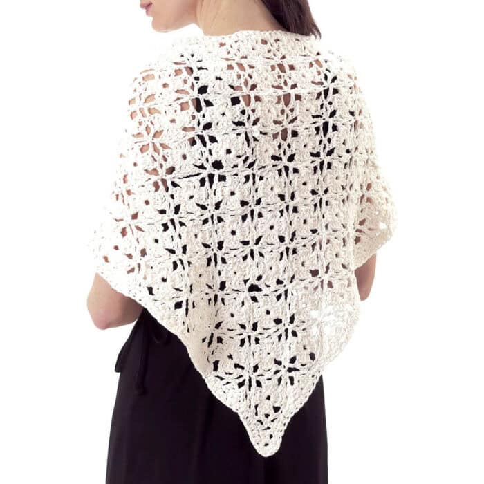 Crochet Floral Shawl Pattern