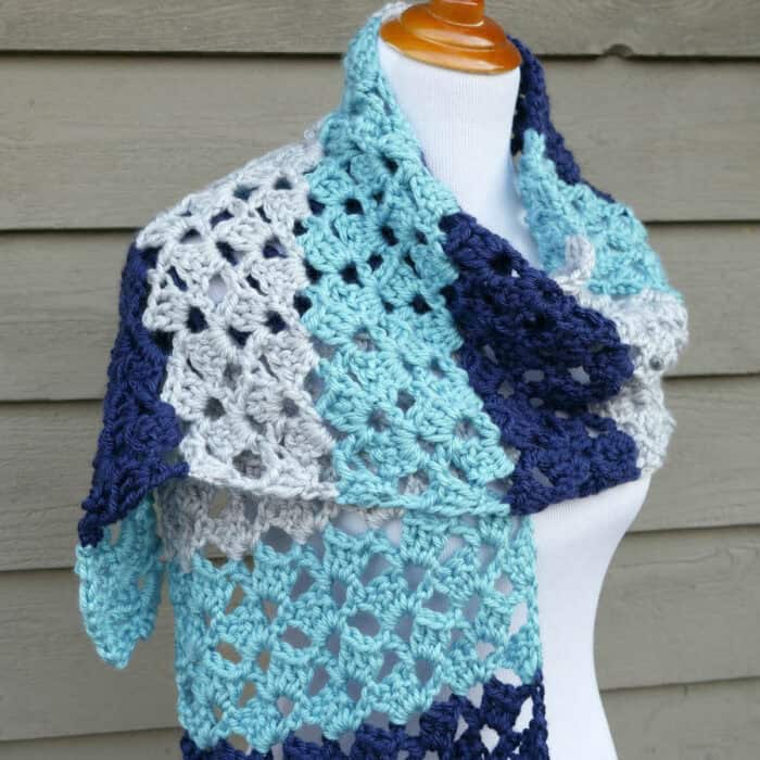 Crochet Lakehouse Wrap Pattern