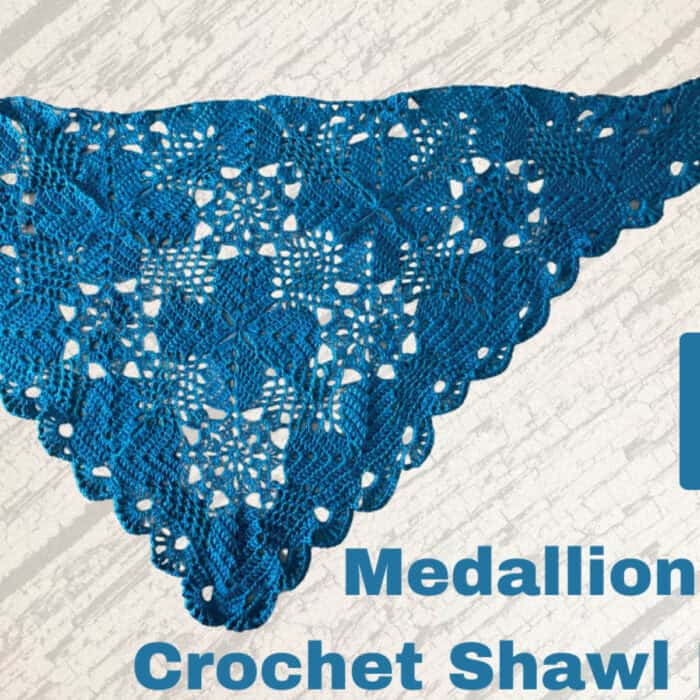 Crochet Medallion Shawl Pattern