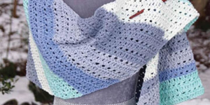 Crochet Millennial Shawl Pattern