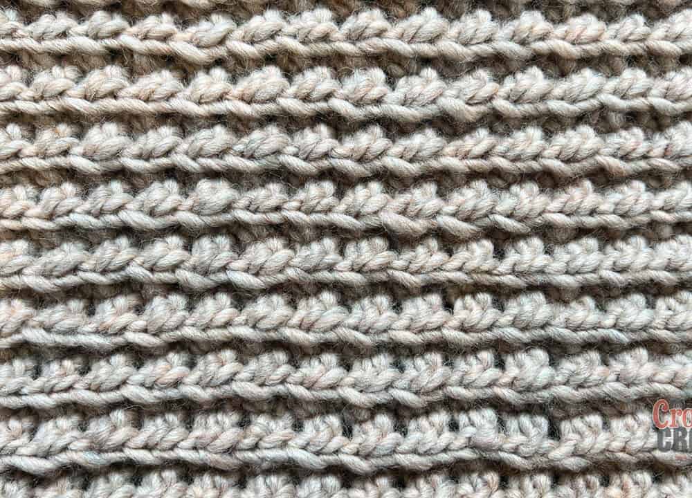 Crochet Mistake Stitch