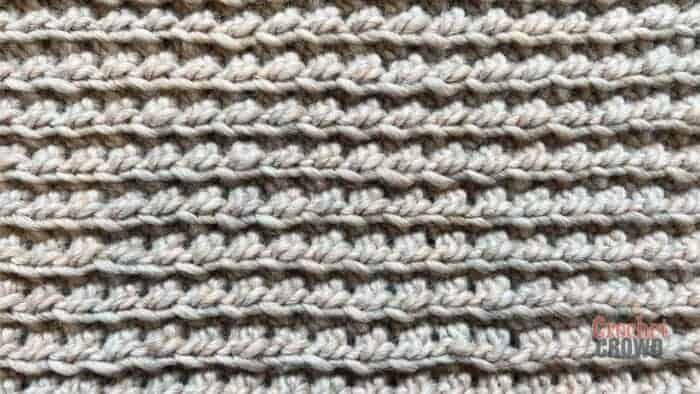 Crochet Mistake Stitch with Tutorial