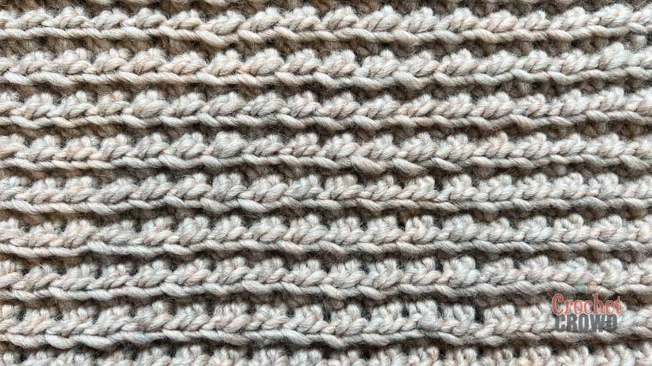 Crochet Mistake Stitch