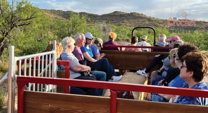 Crochet Mystery Retreat Hay Ride