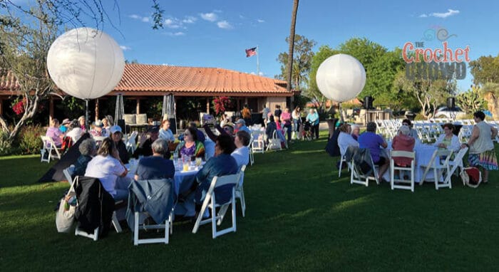 Crochet Mystery Retreat Private Dinner