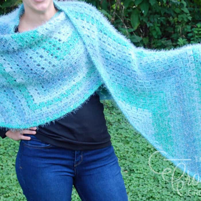 Crochet Tranquility Shawl Pattern